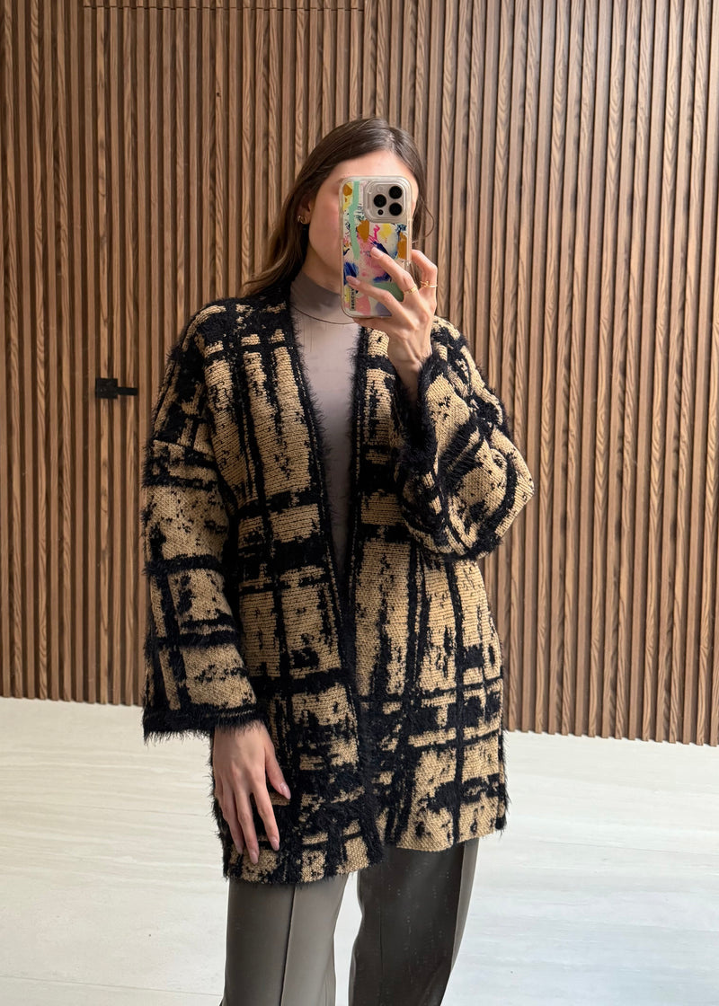 Abrigo Punto Polar Cuadros